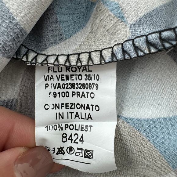 Italian Boutique Boho Halter Backless Maxi Dress Medium - Picture 5 of 8